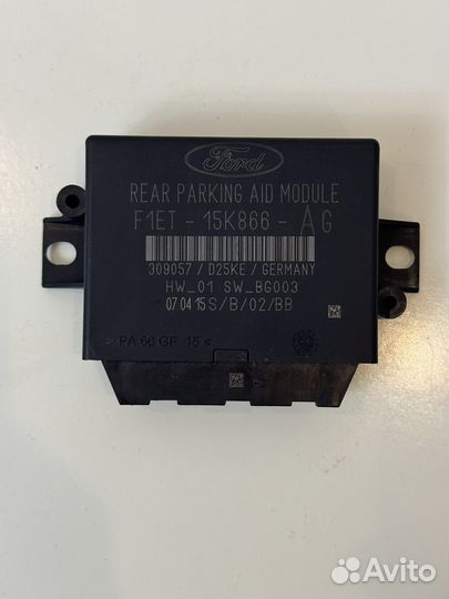 Блок управления парктрониками ford focus 3 рест