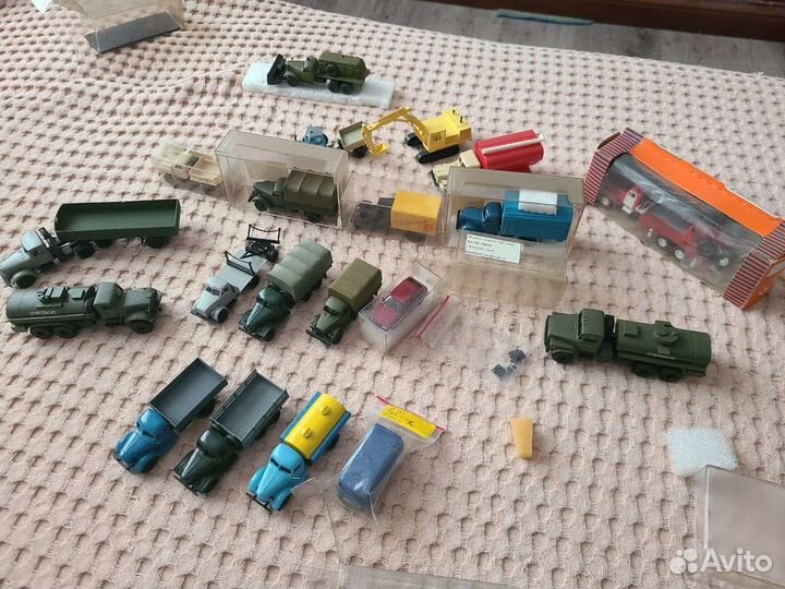 Железная дорога 1/87 Piko roco автомобили СССР