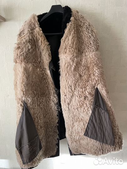 Дубленка натуральная мужская 52 54