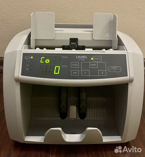 Счётчик банкнот. laurel J-700. Корея