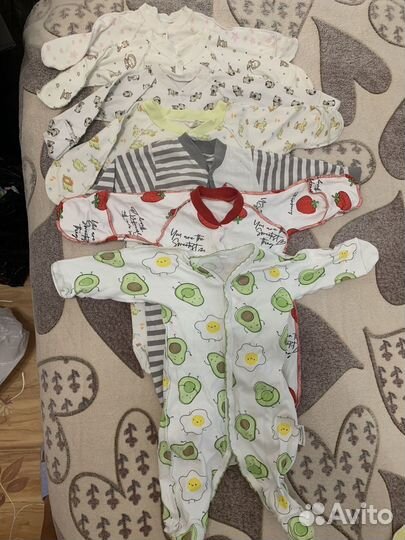 Детские вещи пакетом от 0 до 3 месяцев