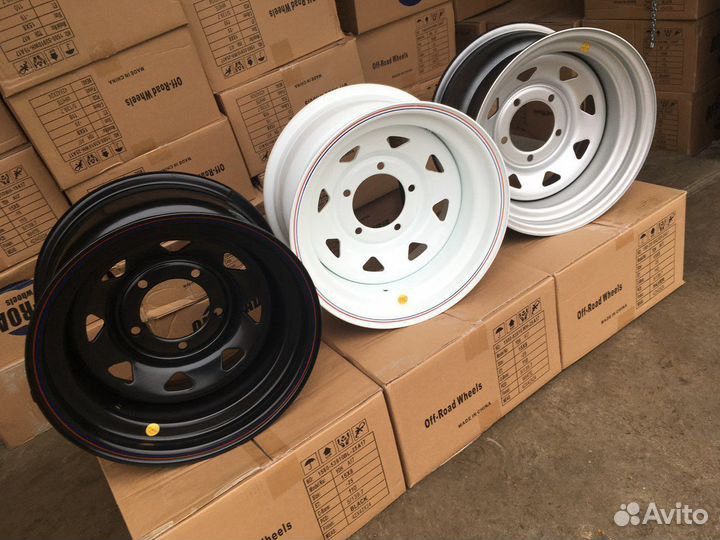 Стальные диски Off-road-wheels 15 дюймов