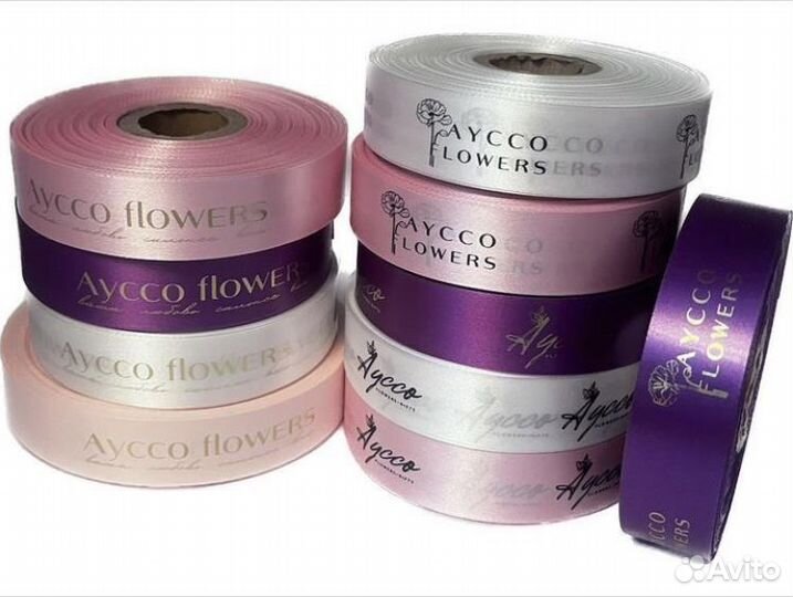 Лента с логотипом,логотип,сатиновая лента