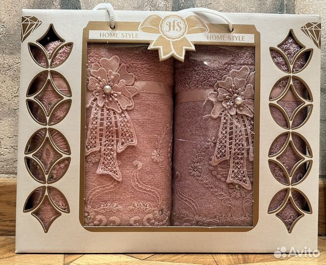 Набор махровых полотенец люкс 3 набора