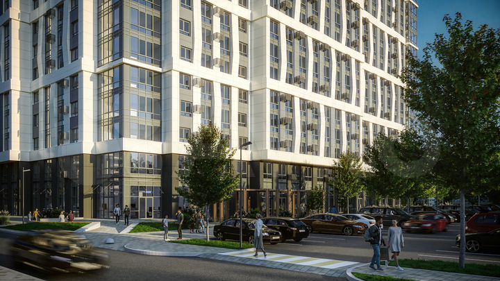 2-к. квартира, 64,5 м², 11/18 эт.