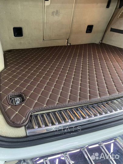 3D коврики из экокожи для Volkswagen Touareg 2