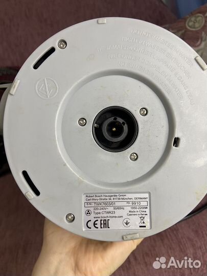 Электрочайник bosch