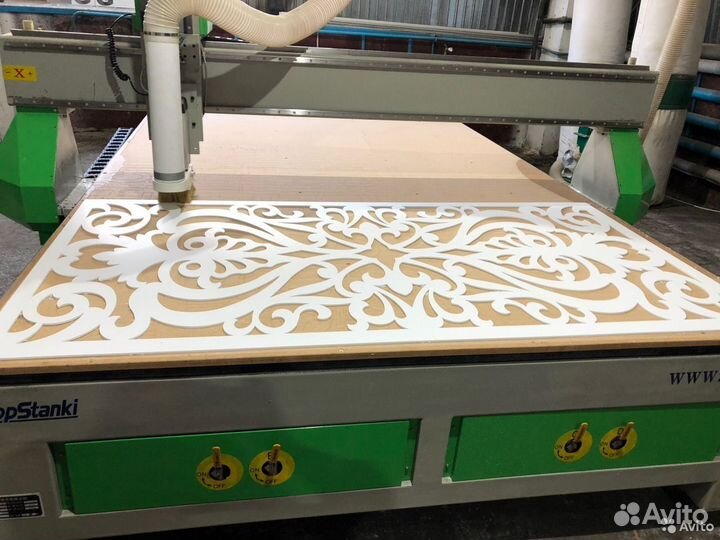 Фрезеровка и раскрой материалов на станке с чпу