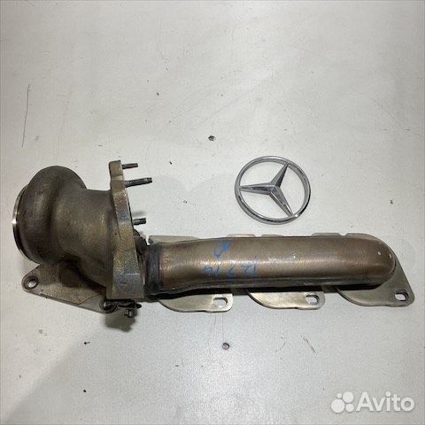 Выпускной коллектор правый Мерседес М278