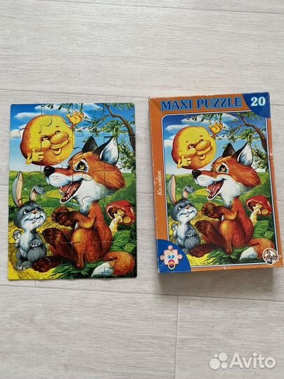 Пазлы для малышей пакетом