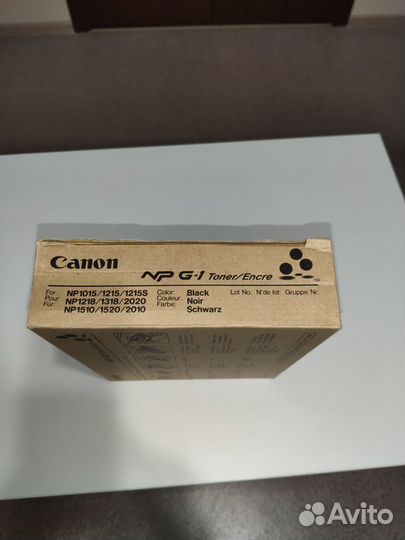 Np g-1 тонер canon 4 штуки