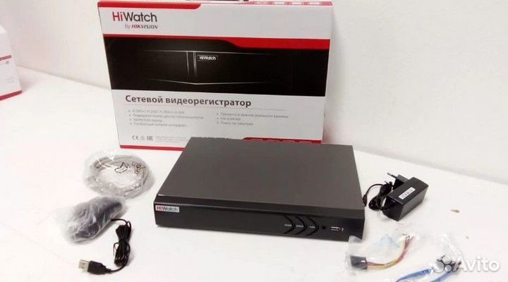 HiWatch DS N304(D) 4 кан видеорегистратор пи