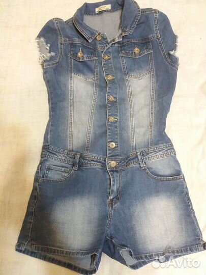 Джинсовые сарафаны