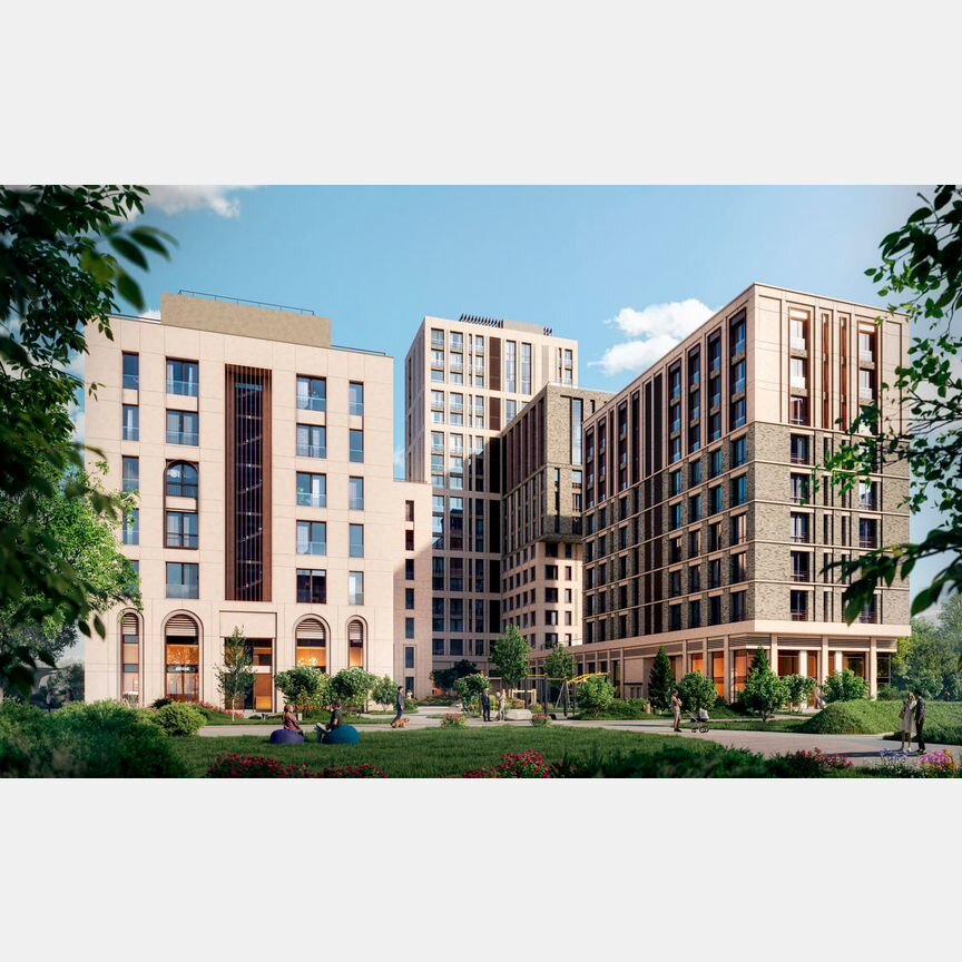 3-к. квартира, 84 м², 11/19 эт.