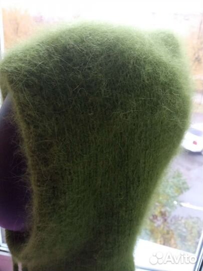 Капор из пуха норки