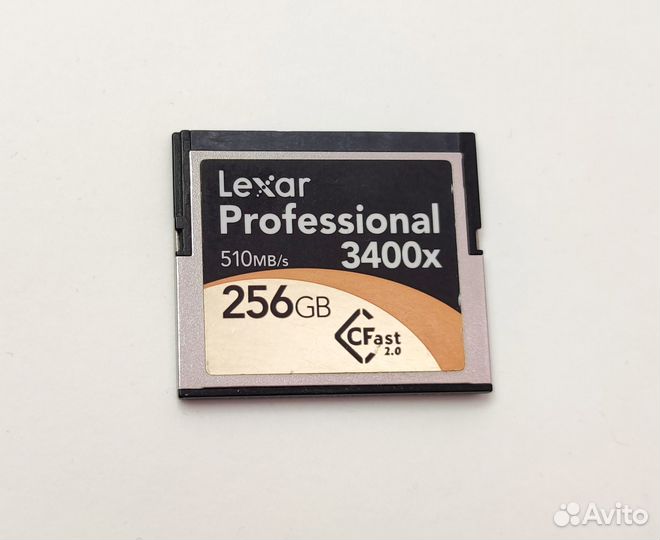 Карты памяти Lexar CFast 2.0 64Gb и 256Gb