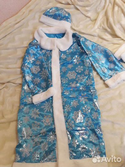 Костюм снегурки р 46-48