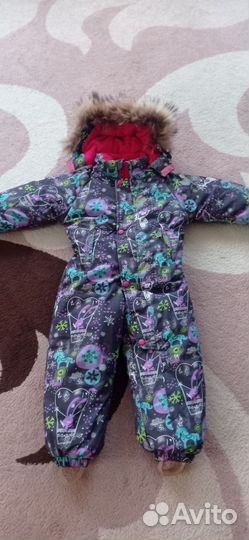 Зимний комбинезон для девочки