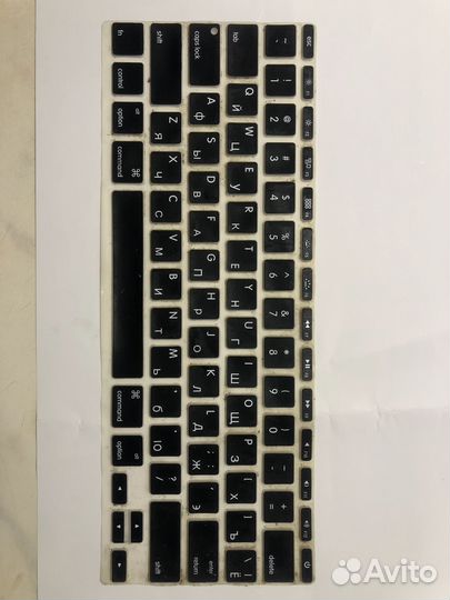 Защитная накладка для клавиатуру MacBookA1370