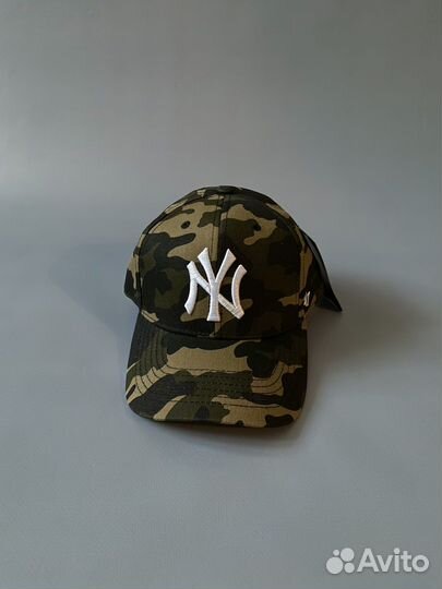 Кепка / бейсболка камуфляж NY yankees