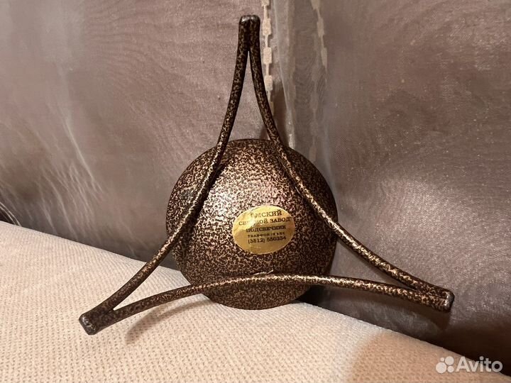 Подсвечник СССР свеча шар