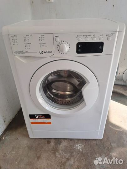 Indesit 6kg б/у 2года узкая доставка