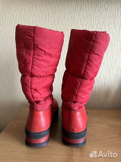 Сапоги женские дутики 37