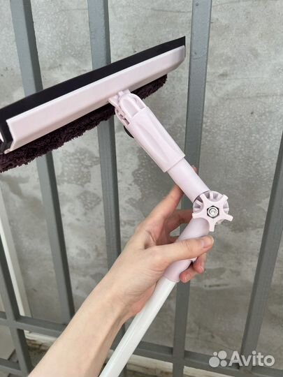 Стекломой с телескопической ручкой