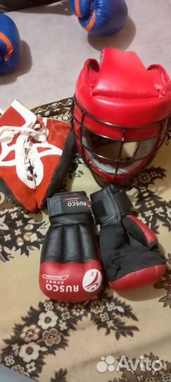 Шлем арб перчатки-краги арб самбовки