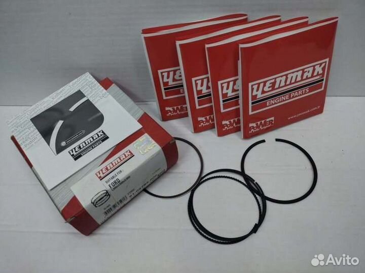 Кольца поршневые STD Ford Focus Fiesta C-Max 1.6i