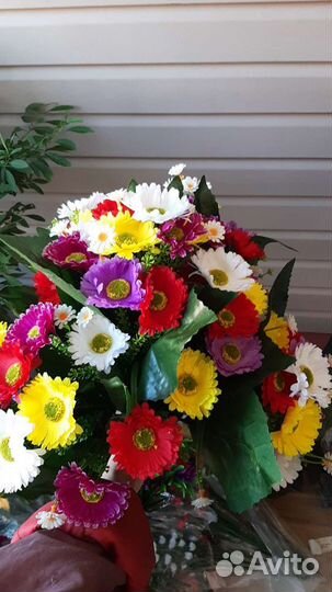 Искусственные цветы букеты