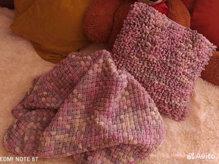 Плед детский плюшевый