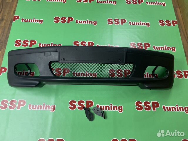 Передний бампер для BMW E46 М пакет под окрас