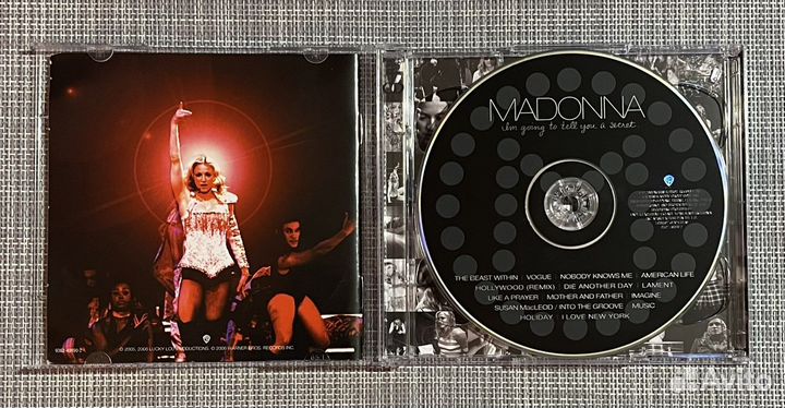 Madonna-I’m Going To Tell You A Secret CD+DVD
