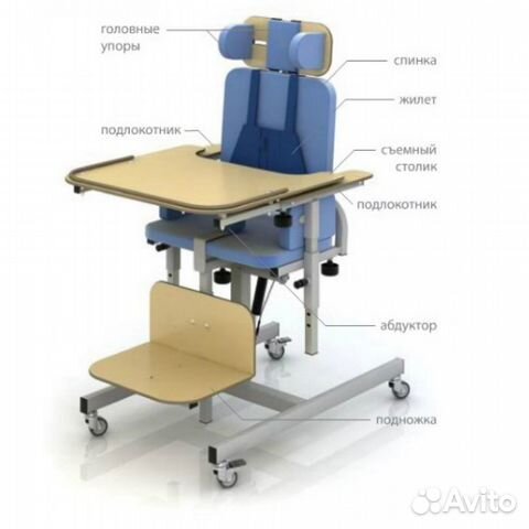 Стул со столом для подростка
