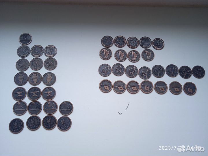 Монеты из Пятёрочки 78 штук