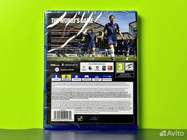 Fifa 23 (диск, русская озвучка, Sony PS4/PS5)