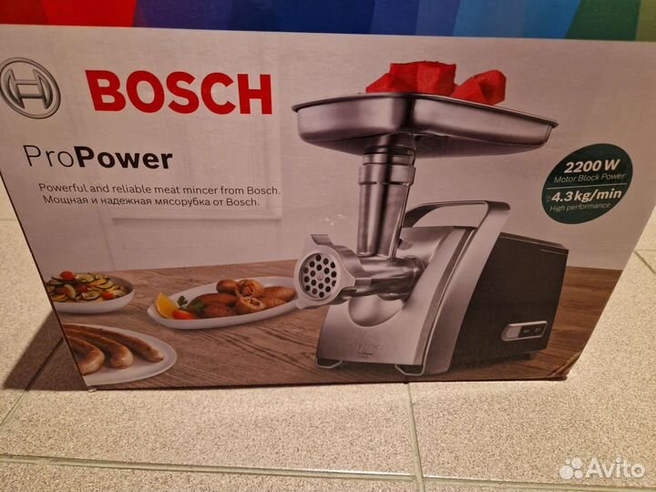 Новая Мясорубка Bosch Propower MFW68640
