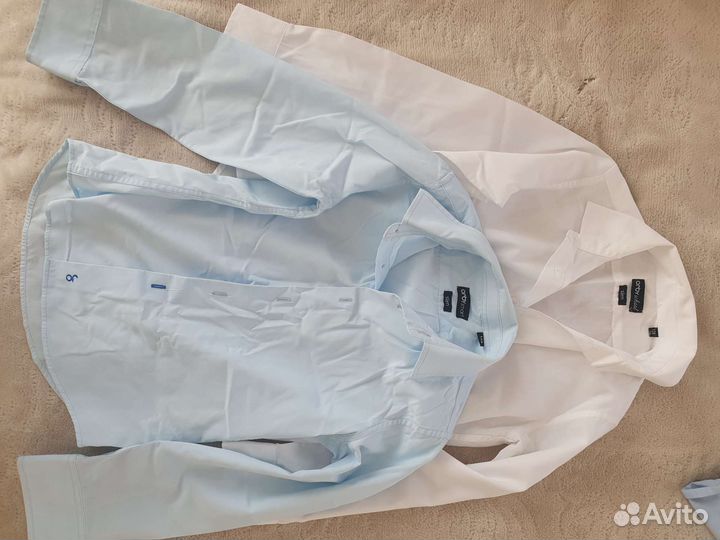 Рубашка школьная 128 для мальчика