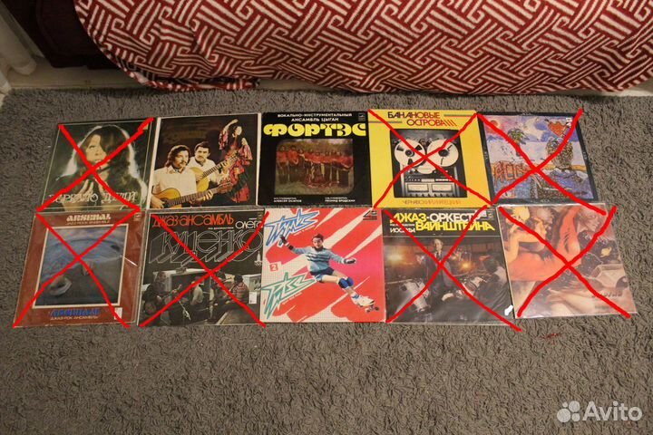 Виниловые пластинки СССР