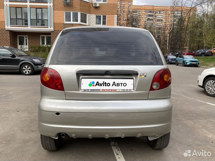 Daewoo Matiz 0.8 МТ, 2007, 94 800 км