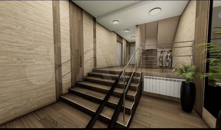 2-к. квартира, 52 м², 2/16 эт.