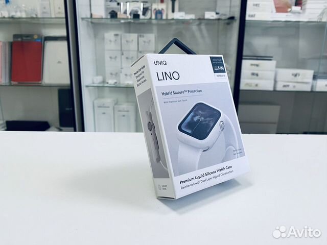 Защитный чехол для Apple Watch 44mm Uniq Lino