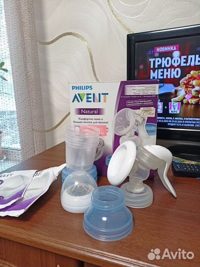 Молокоотсос avent ручной