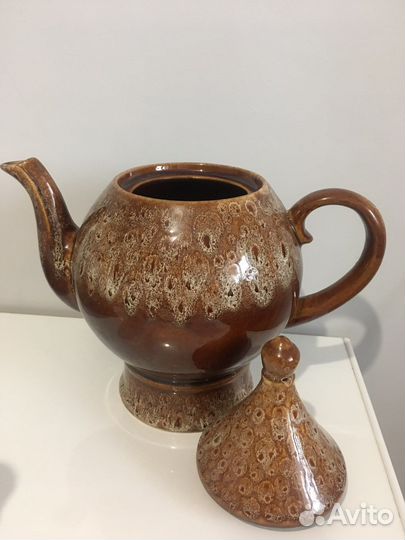 Чайник, лейка керамическая