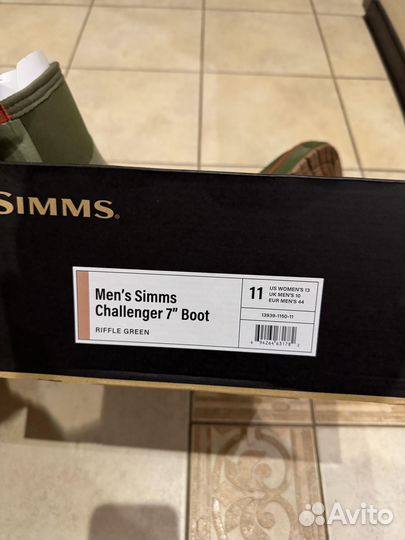Полусапоги Simms Challenger 7’ Deck Boot, 11 р-р