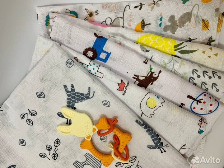 Пеленки детские муслиновые новые