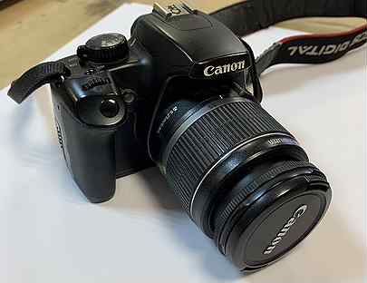 Зеркальный фотоаппарат Canon EOS 1000D kit