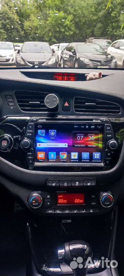 Android магнитола Kia Ceed JD 4G, GPS, Wi-Fi