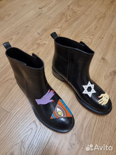 Сапоги резиновые женские